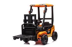JCB Forklift 12V, lædersæde og hæve/sænke funktion